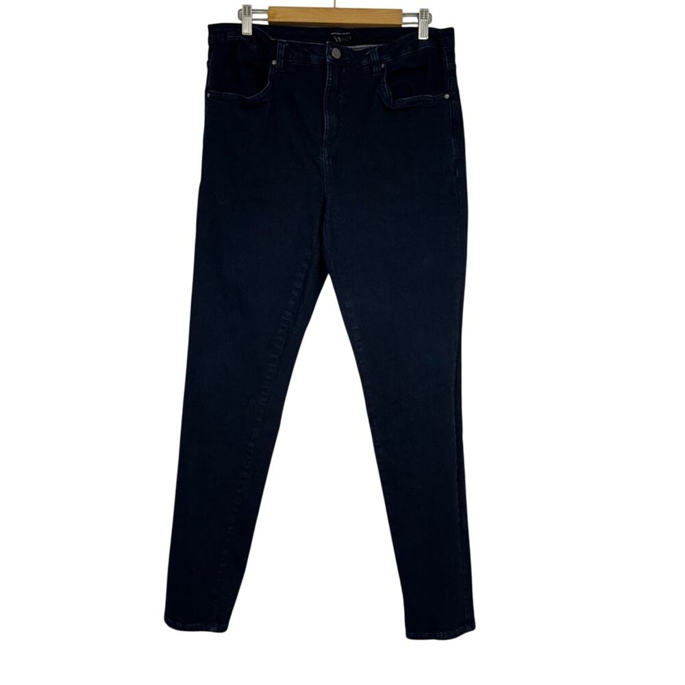 Universal Standard Dark Wash Skinny Jeans Womens 14 Blue High Rise Denim Casual